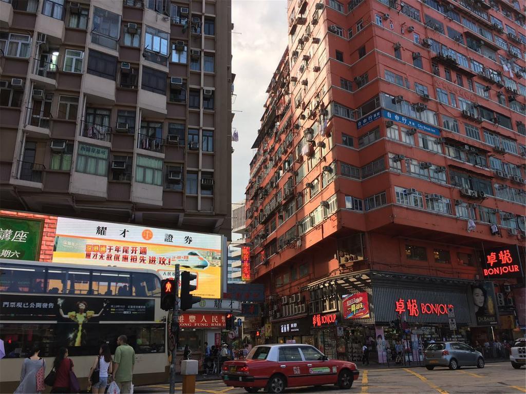 Mingdu Hostel Kowloon Stadt Exterior foto