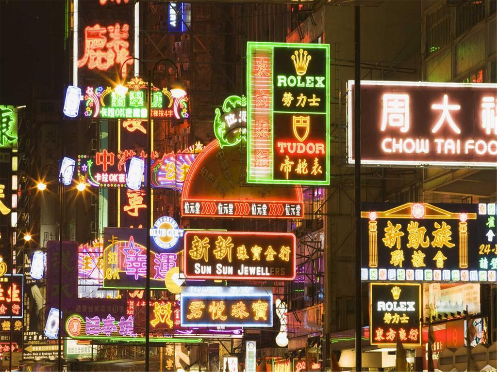 Mingdu Hostel Kowloon Stadt Exterior foto