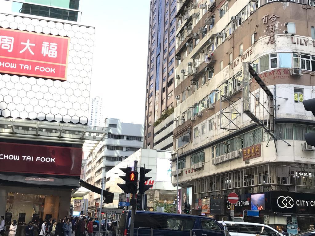 Mingdu Hostel Kowloon Stadt Exterior foto